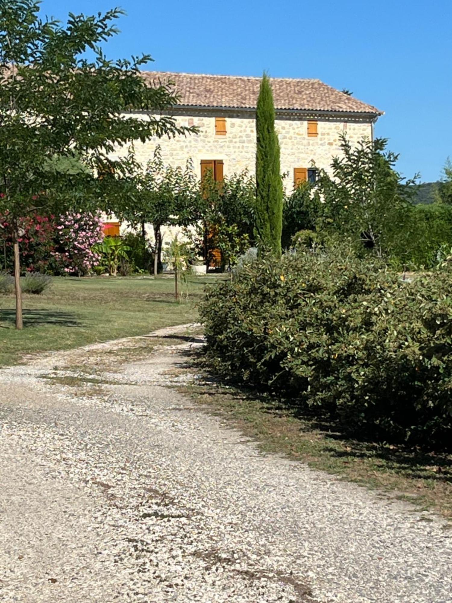 Ferienwohnung La Bergerie Domessargues Exterior foto