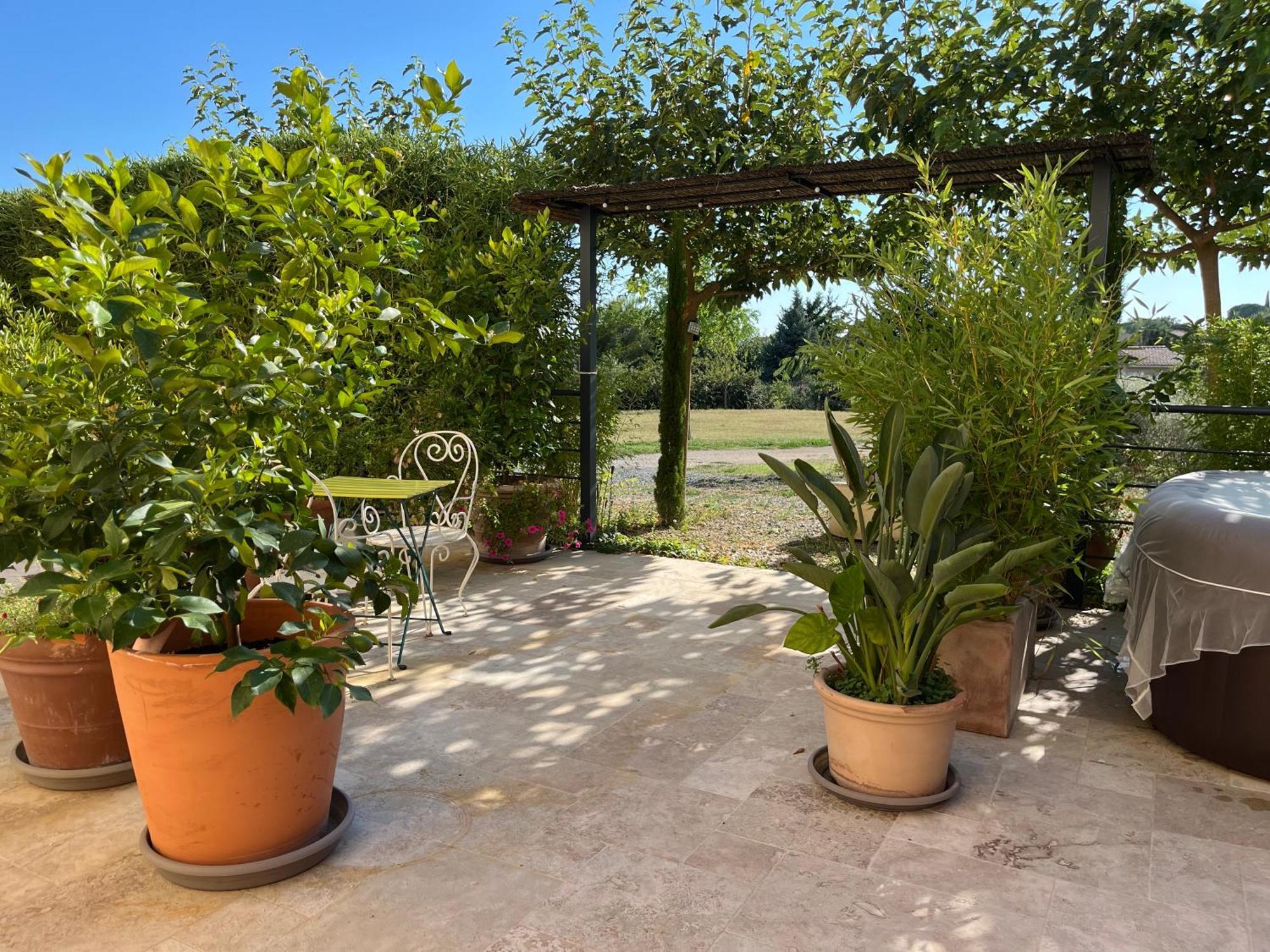 Ferienwohnung La Bergerie Domessargues Exterior foto